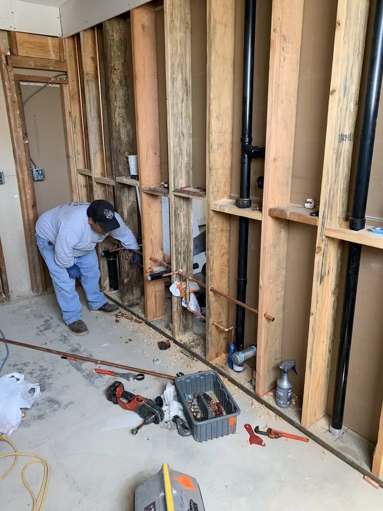 Commercial rough-in plumbing for Commercial Plumbing in Carysville